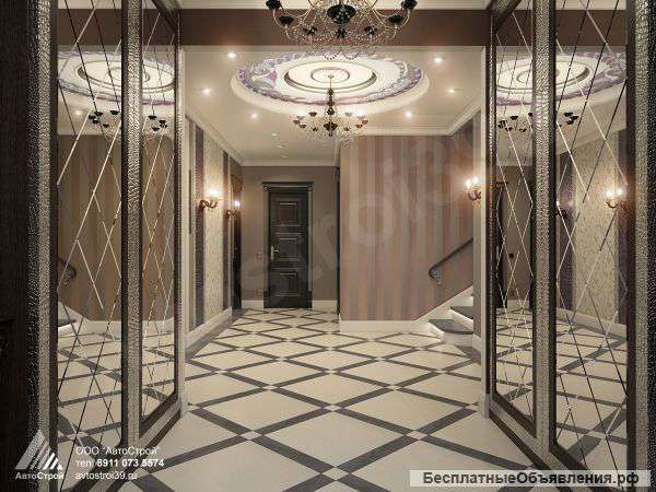 Эксклюзивные проекты интерьеров многокомнатных квартир