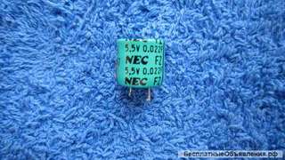 Ионистор 0.022 фарады на 5.5в 0.022/5.5