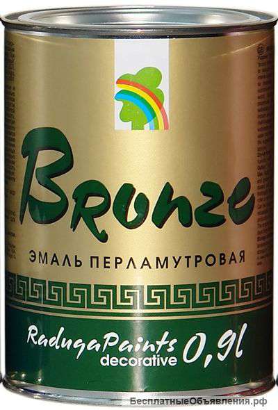 Эмаль Радуга декоративная Bronze вд-ак 117