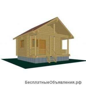 Сруб под баню Б-7 28 м2