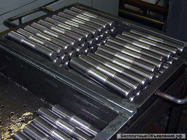 Шпильки по ГОСТ, DIN черные, оцинкованные, высокопрочные 40Х селект