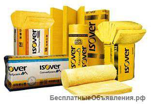 Утеплитель Изовер (Isover). Доставка на объект.