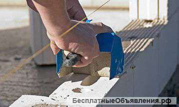 Клей в ассортименте для блоков. Доставка. Подъем