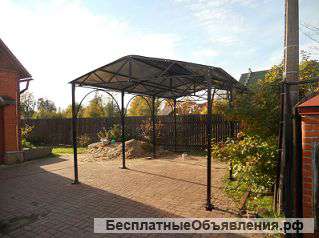 Навес из поликарбоната