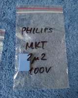 Пленочные конденсаторы MKT 370 (MKT370 MKT-HQ 370-PH) PHILIPS Germany оригинальные НОВЫЕ и ДЕМОНТАЖ