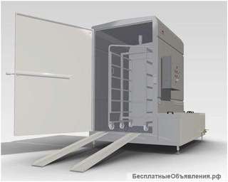 Машина мойки колбасных рам 20 в час нашего производства