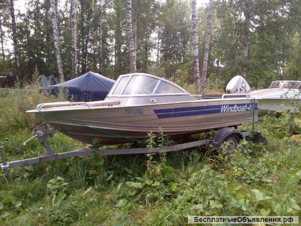 Лодка с мотором Windboat 46
