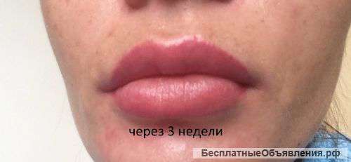 Микроблейдинг (ручной татуаж) губ