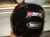 Мотошлем Шлем Kаска INDEX мотоцикл байк Helmet Тайланд Черный ThaiLand