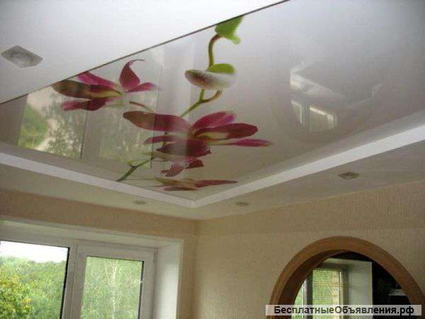Натяжные потолки