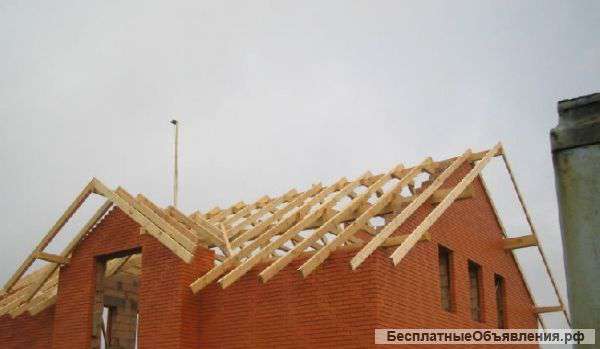 Плотницкие работы. Установка верха.