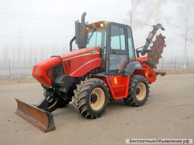 Аренда бары грунтореза, услуги траншеекопателя