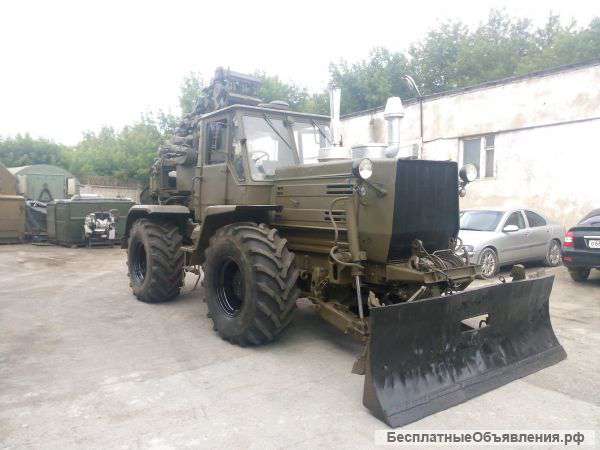 Землеройная машина ПЗМ-2 на базе трактора Т-150