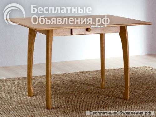 Стол обеденный раскладной КУБ, табуреты (новые)