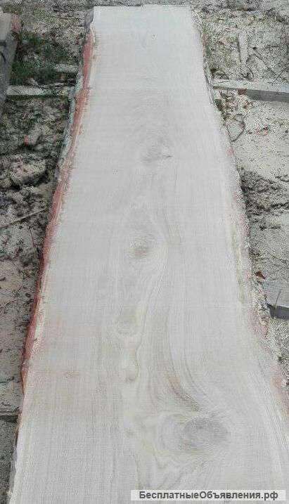 Брусок, брус, доска обрезная из массива дуба, естественной влажности