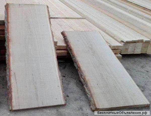 Брусок, брус, доска обрезная из массива дуба, естественной влажности