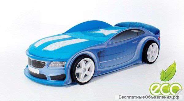 Детская кровать машина