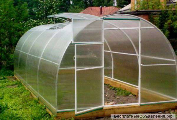 Строительство теплиц от мало до велика