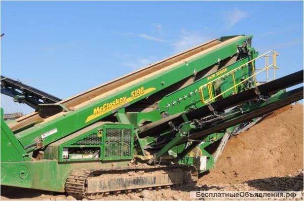 Аренда сортировочной установки McCloskey S190