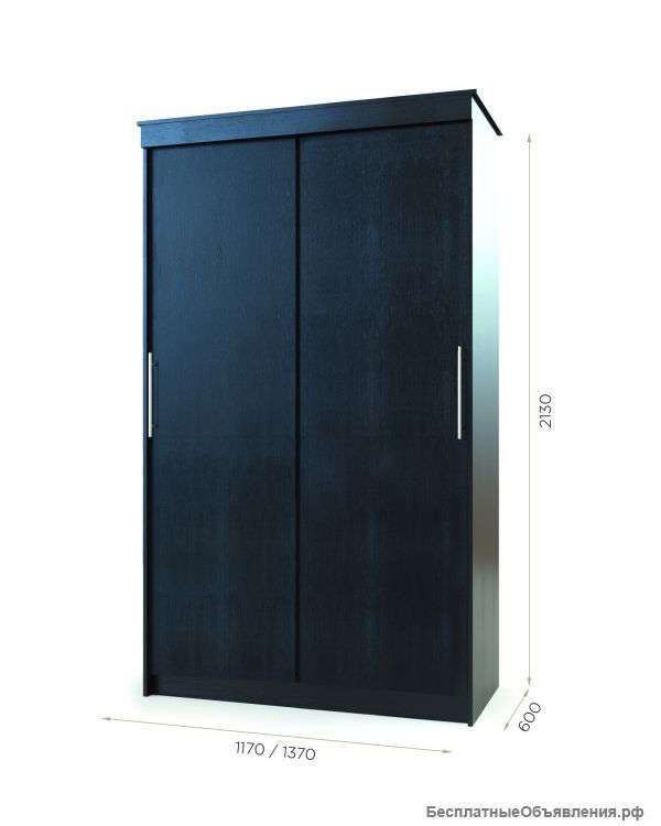 Вместительный и недорогой шкаф-купе