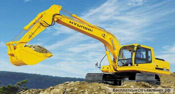 Аренда экскаваторов в Москве и области