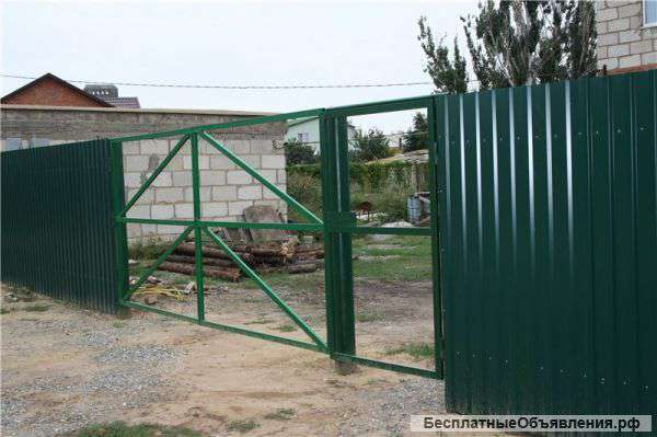 Сварные ворота и калитки