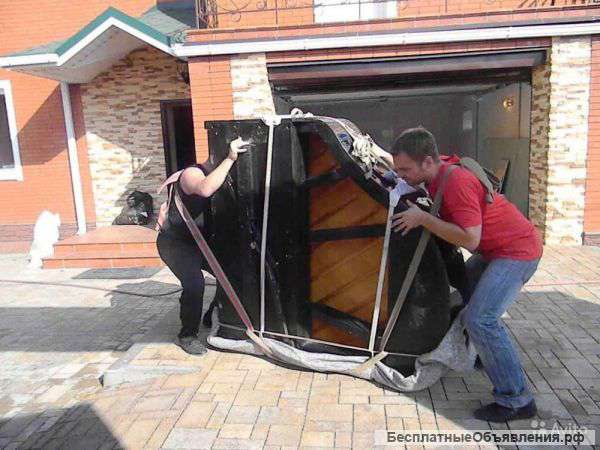 Профессиональные грузчики оборудованный транспорт