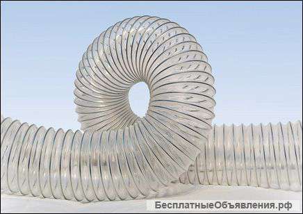 Гибкий воздуховод абразивостойкий, термостойкий, химстойкий (аспирация)