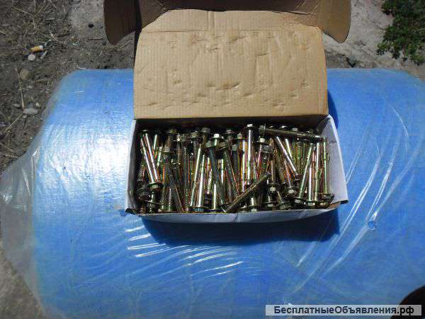 Гвозди 100мм. дюбель 8Х65. анкер 6Х40.