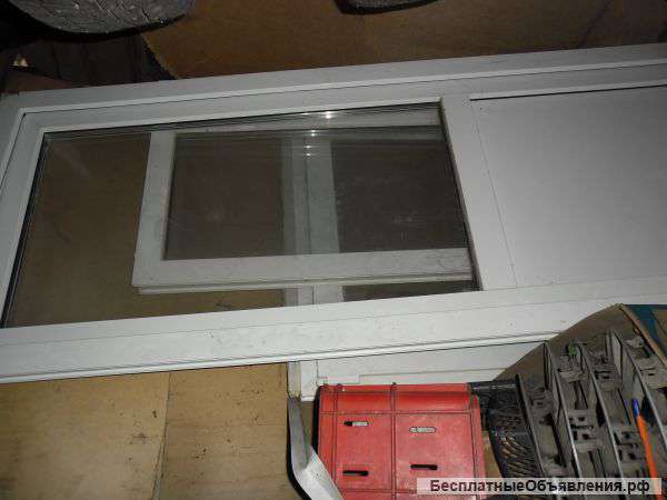 Окно пластиковое и дверь болконая