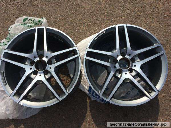 2 литых диска AMG Мерседес, оригинал. 8.5Jx18H2 ET48.