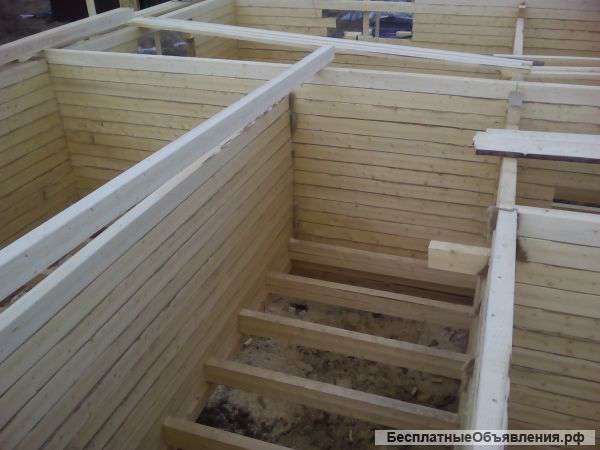 Срубы домов и бань