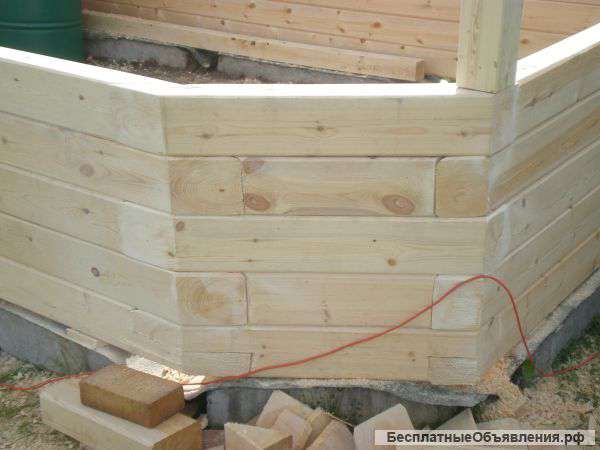 Срубы домов и бань