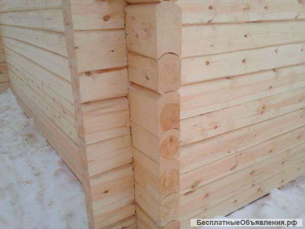 Срубы домов и бань