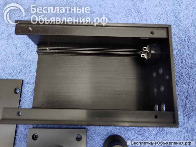 Алюминиевый корпус для усилителя мощности BRZHIFI BZ0609A чёрный оригинальный НОВЫЙ