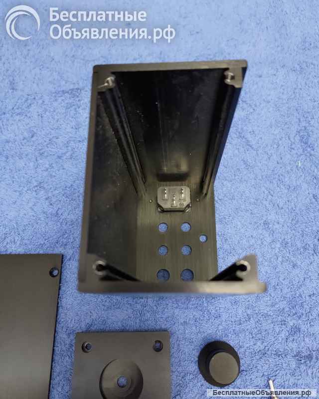 Алюминиевый корпус для усилителя мощности BRZHIFI BZ0609A чёрный оригинальный НОВЫЙ