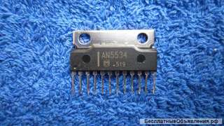 AN5534 Микросхема (N)  HSIP-12  AV-TV  MATSUSHITA оригинальная НОВАЯ