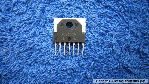 IX0640CE (X0640CE) Микросхема корпус HSIP-7, AV-TV; SHARP оригинальная НОВАЯ