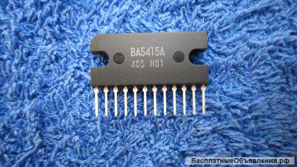 BA5415A, SIP-M12, Rohm, High-output dual power amplifier оригинальная НОВАЯ