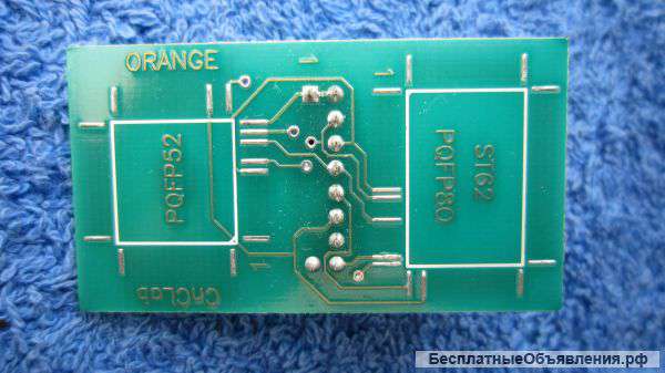 Адаптер переходник ST62xx Переходник для программатора ORANGE-SE, ORANGE-5 оригинальный НОВЫЙ
