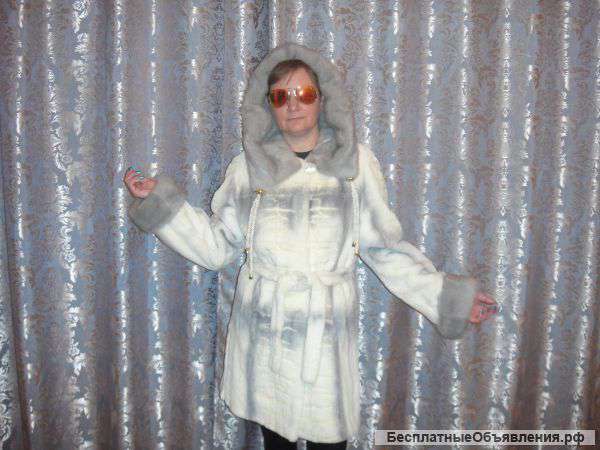 Белая шубка