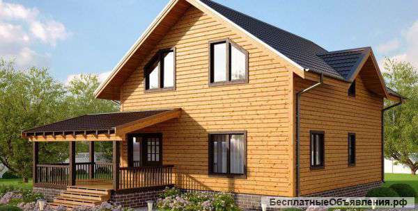 Дом из бруса 8х10