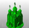3D модель Храма Казанской иконы Божьей Матери в Орлове, Москва