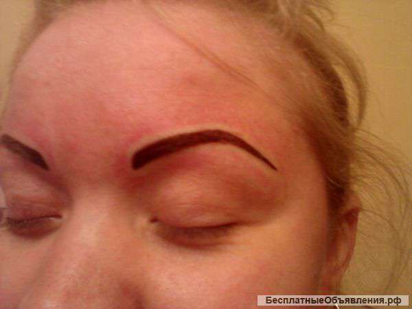 Татуаж бровей