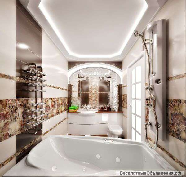 Ремонт ванной под ключ